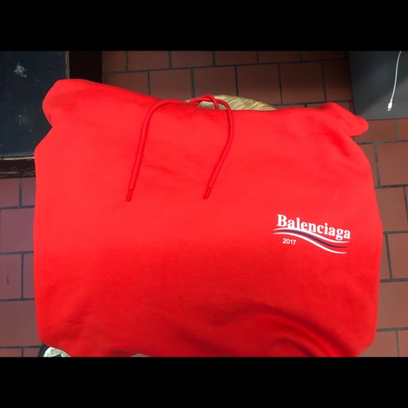 Balenciaga Tops - Balenciaga campaign hoodie